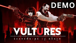 An interesting turnbased tactics zombie game  Vultures  Scavengers of Death Demo [upl. by Ielirol]