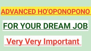 Hooponopono prayer for Job  Release Negativity  Attract Miracles lawofattraction hooponopo [upl. by Kayle417]