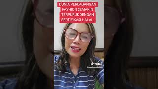 Sertifikasi Halal Fashion Haikal Hasan dimata Pedagang [upl. by Cloe]