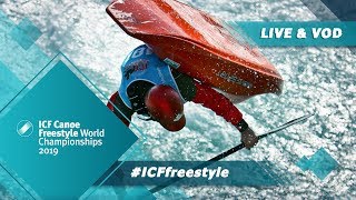 2019 ICF Canoe Freestyle World Championships Sort  Heats C Deck [upl. by Hannahsohs462]