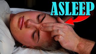 Acupressure Head Massage to Ease Headaches amp help you fall  ASMRNo Talking [upl. by Iduj]