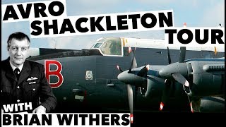 Avro Shackleton WR977 Tour with Brian Withers [upl. by Eugenle44]