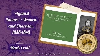 “Against Nature” Women and Chartism 18381848 – Mark Crail [upl. by Olive384]