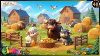 Yak Song For Kids  Eisha KidsSongs [upl. by Hollington]