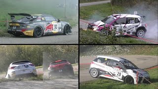 Rallye de L Epine Avant Pays Savoyard 2024 show mistakes amp crashes [upl. by Hudgens802]