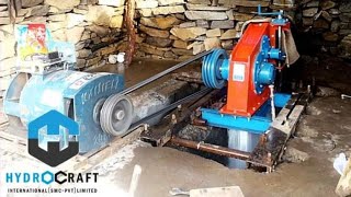 Smallest Crossflow Turbine in Pakistan  Free Electricity  Hydropower Turbine [upl. by Domela]