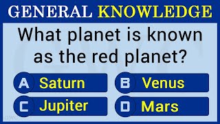 How Good Is Your General Knowledge Take This 20question Quiz To Find Out challenge 21 [upl. by Jeb]