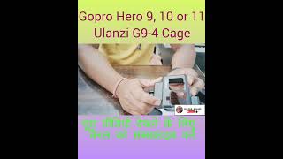 Ulanzi G94 Vlog Cage For Gopro Hero 10  Ulanzi Cage For Gopro Hero 10 Unboxing  Amazon  Review [upl. by Amalie81]