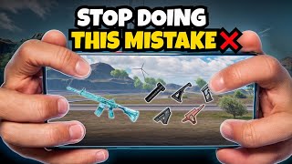 STOP Doing This Mistake BEST Attechments For 0 Recoil 🔥PUBG Mobile [upl. by Leahcym434]