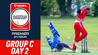 🔴 Dream11 ECC Premier 2024  Group C Day 2  10 Oct 2024  Live European Cricket [upl. by Atronna]