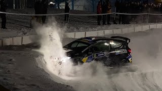 WRC RALLY SWEDEN 2024 CRASH  UMEÅ SPRINT [upl. by Bettye]