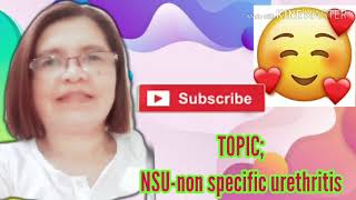 What is Nonspecific UrethritisAspiring mum [upl. by Eronaele]