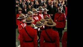 Canadian Forces and Royal Canadian Mounted Police tribute [upl. by Tur]