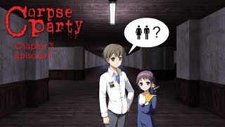 Looking for a bathroom Corpse Party  Spooktober  English PNGTuber [upl. by Edyak]