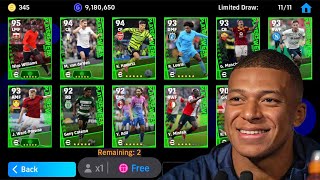 NEW FEATURED 🎉🎉 PLAYER REWARD X5 PACK OPENING EFOOTBALL 2024 MOBILE [upl. by Kipp977]