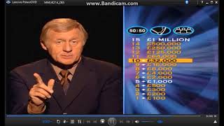 Who Wants To Be A Millionaire 2nd Edition DVD Gameplay 8 [upl. by Ellehcit]