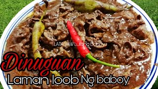 Laman Loob Ng Baboy Recipe  Paklay Sa Bisaya  Renz Recipe Vlog [upl. by Bohannon941]