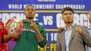 Errol Spence vs Mikey Garcia PRESS CONFERENCE Gets TESTY Errol DISRESPECTS Shawn Porter [upl. by Elkin]