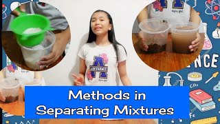 Separating Mixtures  Science Experiment [upl. by Nimar17]