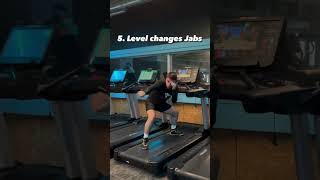 Effective boxing footwork drills using the treadmill this exercise is [upl. by Nohsid]