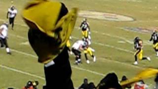 Polamalus Interception and TD in AFC Championship Game [upl. by Ydal]