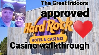 Hard Rock Cincinnati walkthrough and slotplay [upl. by Spain349]