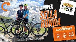 SELLA RONDA DOLOMITY na bajku  směr hodinových ručiček [upl. by Ertnom]