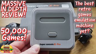 Super Console X Pro In Depth Review and Play Through Is this the best retro emulation device [upl. by Parhe]