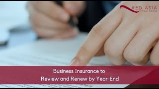 Business Insurance to Review and Renew by Year End [upl. by Almeria637]