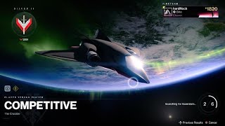 Destiny 2  Mid level Competitive Action Silver II [upl. by Costin]