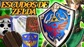 Todos los ESCUDOS de Zelda  Los mas IMPORTANTES [upl. by Shiff]