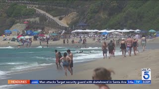 Laguna Beach coping with an unprecedented spike in visitors [upl. by Thalassa]