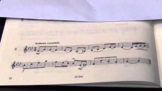 Violin Grade 5 Sight Reading No 9 Andante cantabile [upl. by Ocimad]