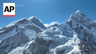 Highest camp on Mount Everest is littered with frozen garbage Sherpas say [upl. by Ttnerb]