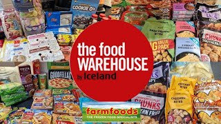 Vlogtober day 22 LARGE food warehouse and farmfoods haul uk family vlogtober2024 iceland [upl. by Ahsinut]