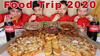 New Shakey’s 2020 Promo  2 Pizza1Bucket ChickenSpaghettiCarbonaTuna Salad atbpPinoy Mukbang [upl. by Nimaynib]