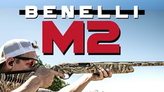 Benelli M2 12ga SemiAuto Shotgun Review [upl. by Eimorej]