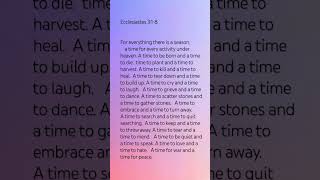 Ecclesiastes 318 NLTBibleVerse [upl. by Atisor]