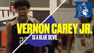 FiveStar Duke Commit Vernon Carey Jr OFFICIAL MIXTAPE [upl. by Schmitz]