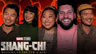 ShangChi Kevin Feige Simu Liu Awkwafina Menger Zhang Destin Daniel Cretton [upl. by Noied733]