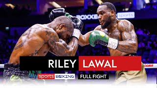 FULL FIGHT Viddal Riley vs Mikael Lawal  English Cruiserweight Title [upl. by Enialb]