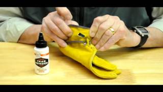 Bishs Original Tear Mender work glove repair [upl. by Eniamrehc]