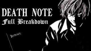 Death Note Full Breakdown  OPED Analysis  Character Analysis [upl. by Ardien]