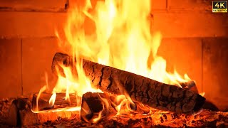 🔥 The Best Burning Fireplace 4K 3 HOURS with Crackling Fire Sounds NO MUSIC Close Up Fireplace 4K [upl. by Llabmik813]