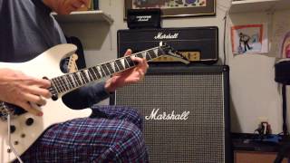 Bray modded Marshall 1987x w 85 Jackson Soloist  no FX [upl. by Zetnas687]