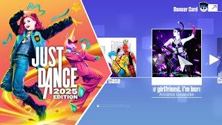 Just Dance 2025  Songlist  Menu  Download Wii [upl. by Augy]