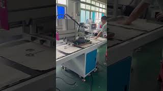 Canvas bag screen printing machine nonwoven handbag screen printing machine手提袋丝印机，帆布袋丝网印刷机厂家直销 [upl. by Alakcim]