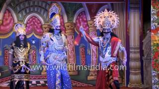 Ramlila Unplugged  Ravana asks his son Indrajeet to attack Rama  Day 7 Part 7 [upl. by Peggir]