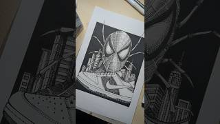 Concept Nike SB Dunk Low Spiderman edition dunklow spiderman nike art [upl. by Atiuqcaj348]