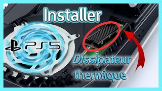 INSTALLER UN DISSIPATEUR THERMIQUE SUR SSD M2 PS5  Guide Complet [upl. by Fine]